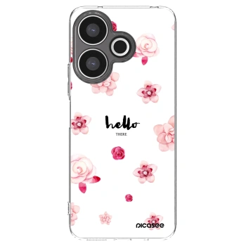 Picasee silikonowe przeźroczyste etui na Xiaomi Redmi 13 4G - Hello there