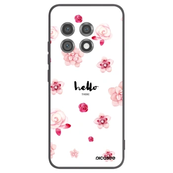 Picasee silikonowe czarne etui na OnePlus 11 5G - Hello there