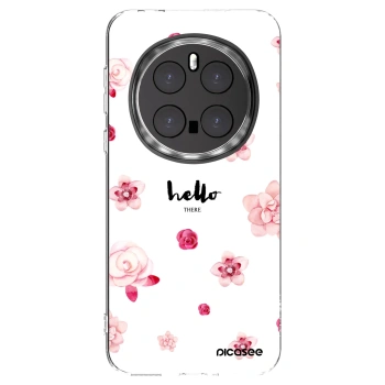 Picasee silikonowe przeźroczyste etui na Honor Magic7 Pro 5G - Hello there