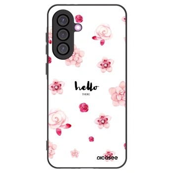 Picasee silikonowe czarne etui na Samsung Galaxy A56 5G A566B - Hello there