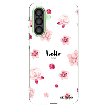 Picasee silikonowe przeźroczyste etui na Samsung Galaxy A26 5G A266B - Hello there