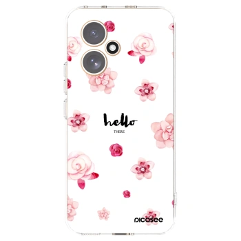 Picasee silikonowe przeźroczyste etui na Honor 400 5G - Hello there