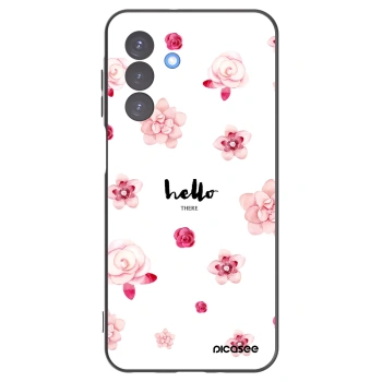 Picasee silikonowe czarne etui na Samsung Galaxy A17 5G - Hello there