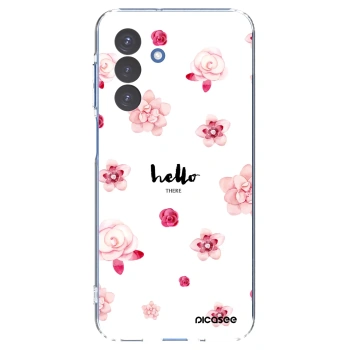 Picasee silikonowe przeźroczyste etui na Samsung Galaxy A17 5G - Hello there
