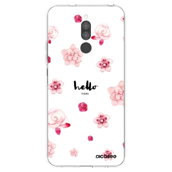 Picasee silikonowe przeźroczyste etui na Xiaomi Redmi 8 - Hello there