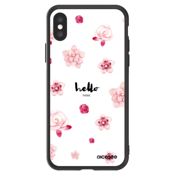 Picasee ULTIMATE CASE na Apple iPhone X/XS - Hello there