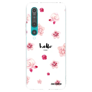 Picasee silikonowe przeźroczyste etui na Xiaomi Mi 10 - Hello there