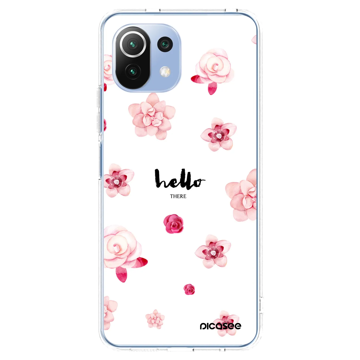 Picasee silikonowe przeźroczyste etui na Xiaomi Mi 11 Lite - Hello there