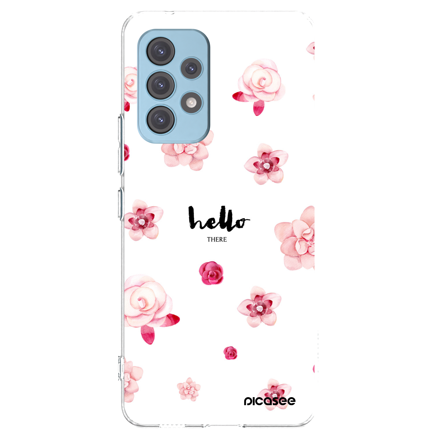 Picasee silikonowe przeźroczyste etui na Samsung Galaxy A53 5G A536 - Hello there