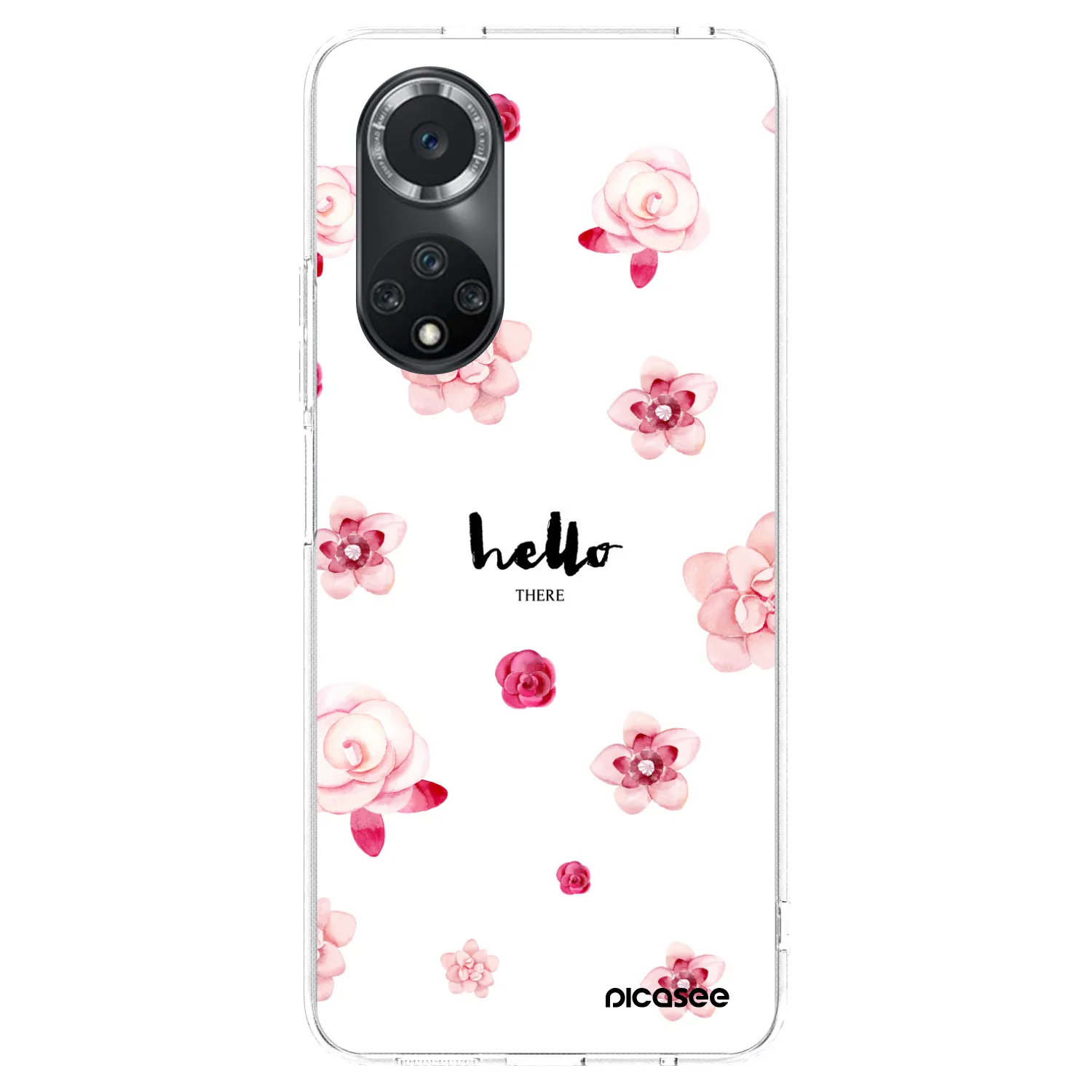 Picasee silikonowe przeźroczyste etui na Huawei Nova 9 SE - Hello there