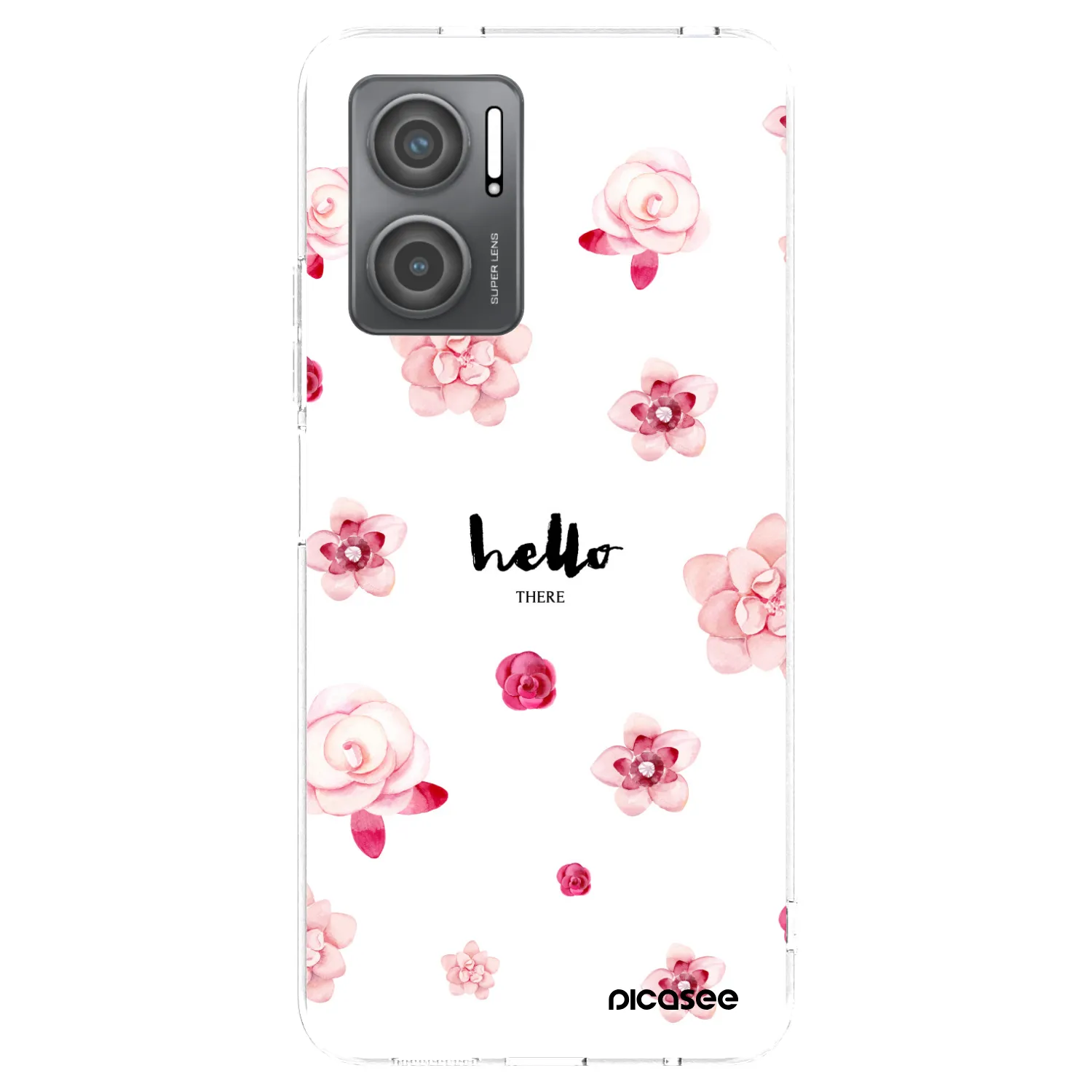 Picasee silikonowe przeźroczyste etui na Xiaomi Redmi 10 5G - Hello there