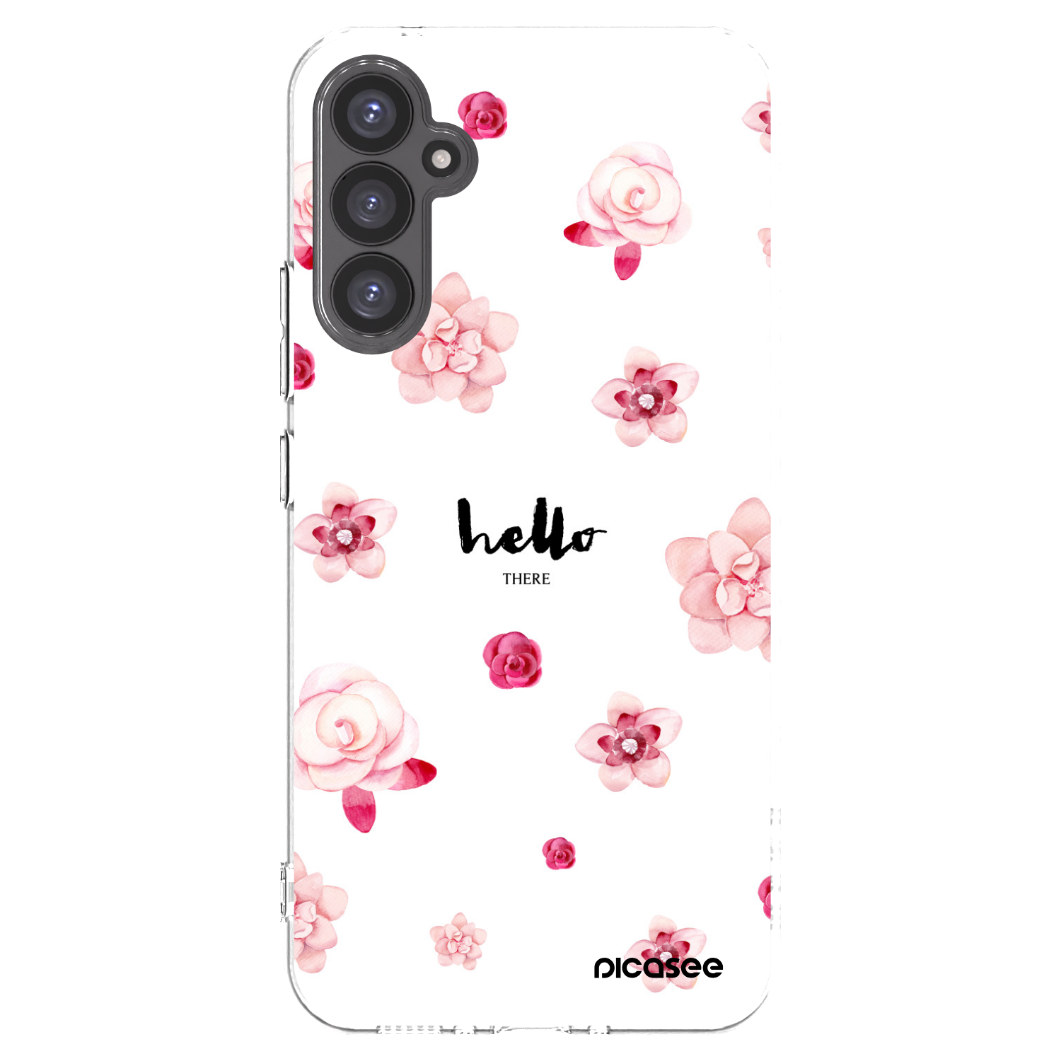 Picasee silikonowe przeźroczyste etui na Samsung Galaxy A34 5G A346B - Hello there