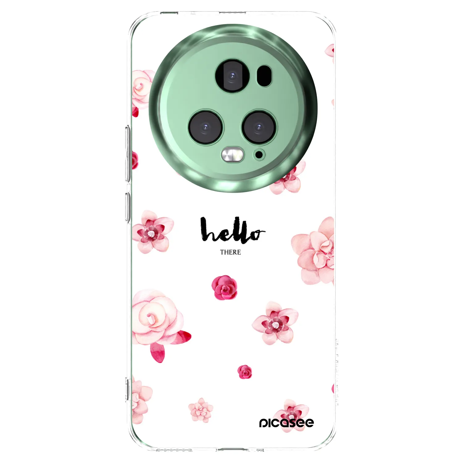 Picasee silikonowe przeźroczyste etui na Honor Magic5 Pro - Hello there