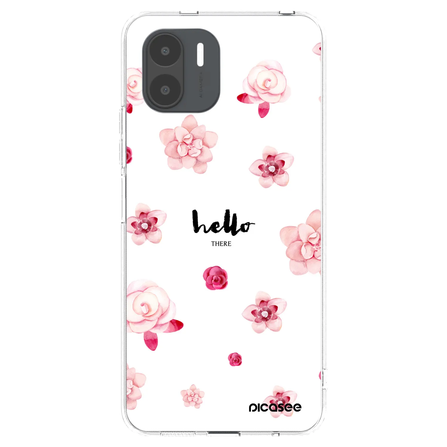 Picasee silikonowe przeźroczyste etui na Xiaomi Redmi A2 - Hello there
