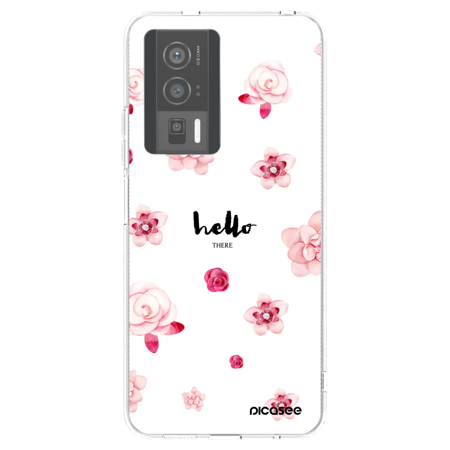 Picasee silikonowe przeźroczyste etui na Xiaomi Poco F5 Pro 5G - Hello there