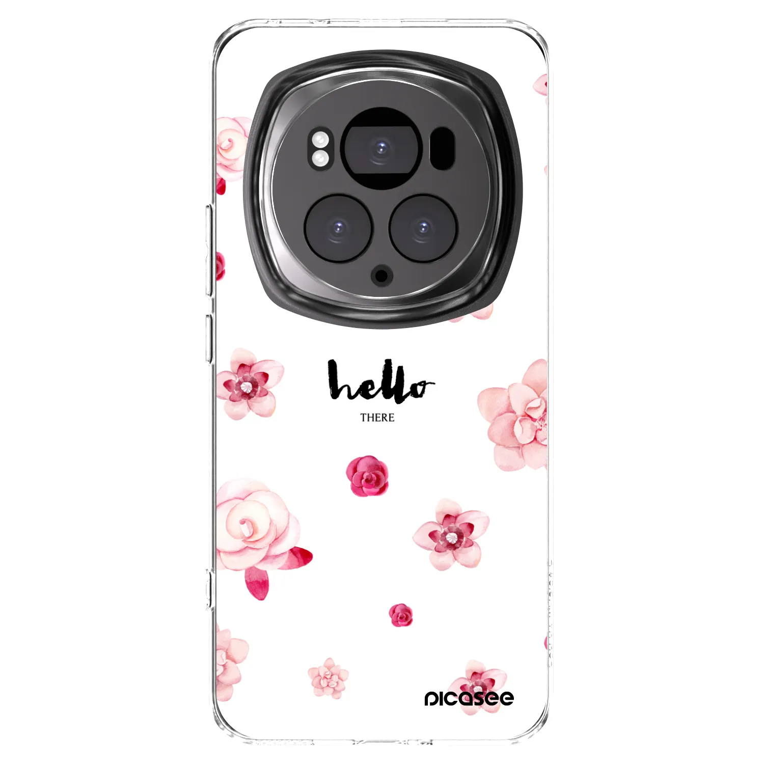 Picasee silikonowe przeźroczyste etui na Honor Magic6 Pro - Hello there