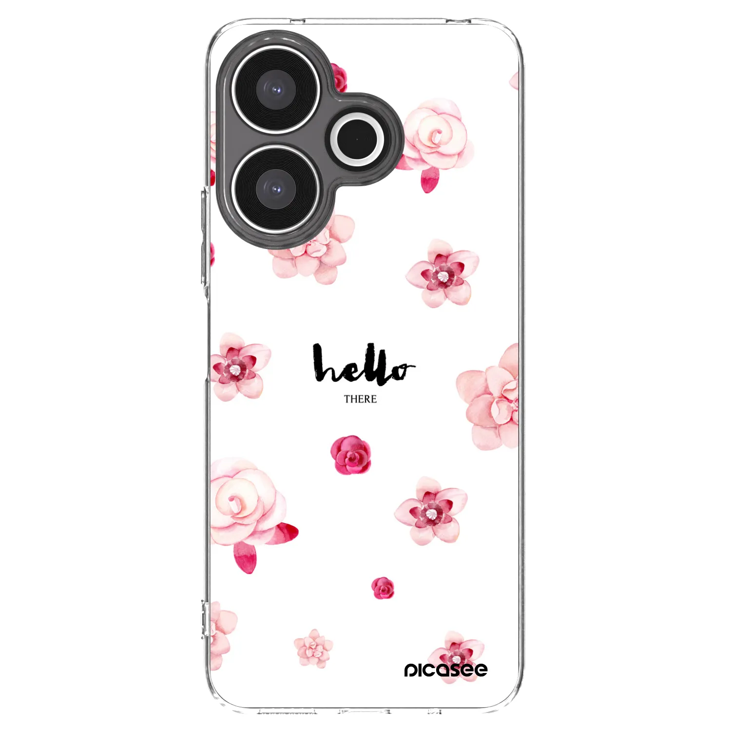 Picasee silikonowe przeźroczyste etui na Xiaomi Redmi 13 4G - Hello there