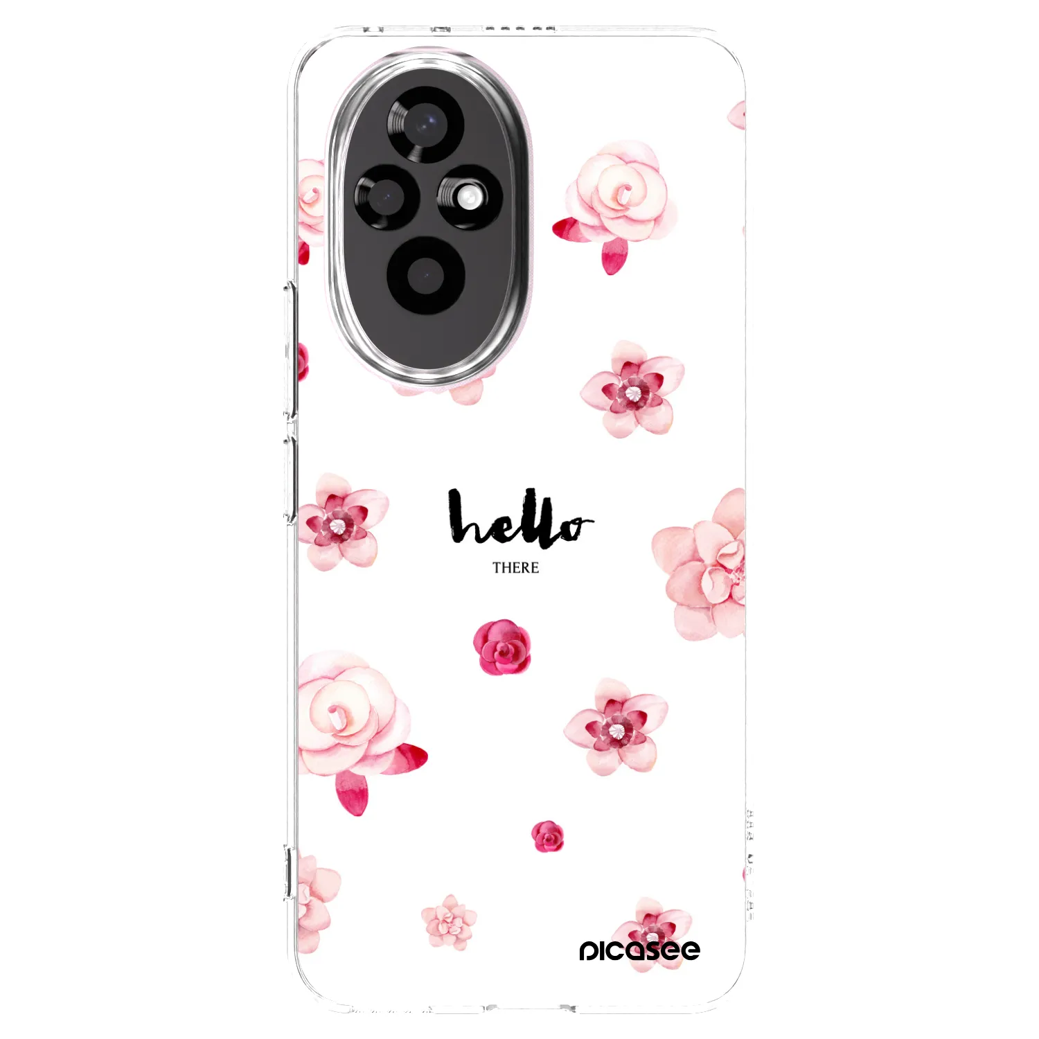 Picasee silikonowe przeźroczyste etui na Honor 200 5G - Hello there