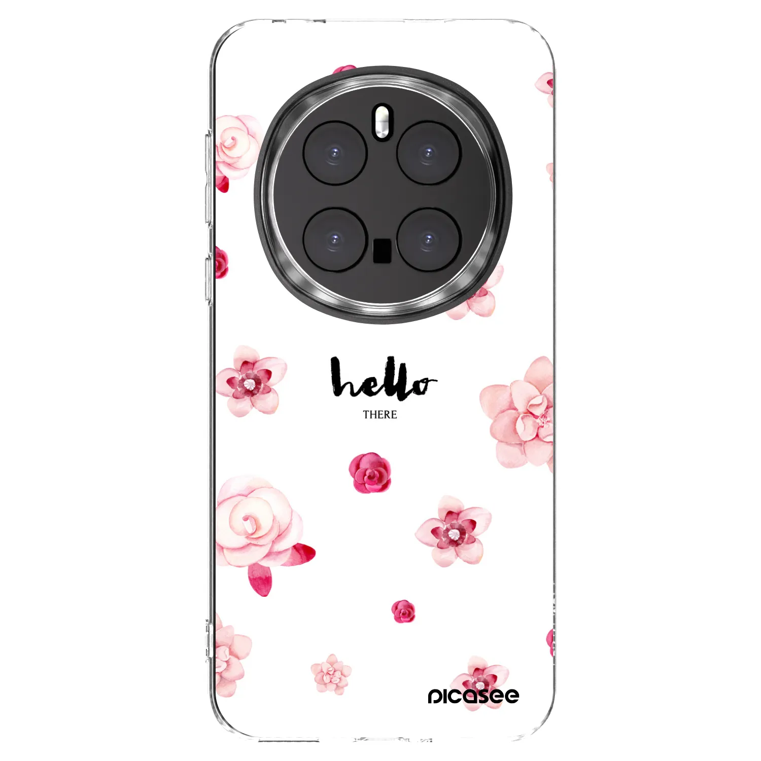 Picasee silikonowe przeźroczyste etui na Honor Magic7 Pro 5G - Hello there