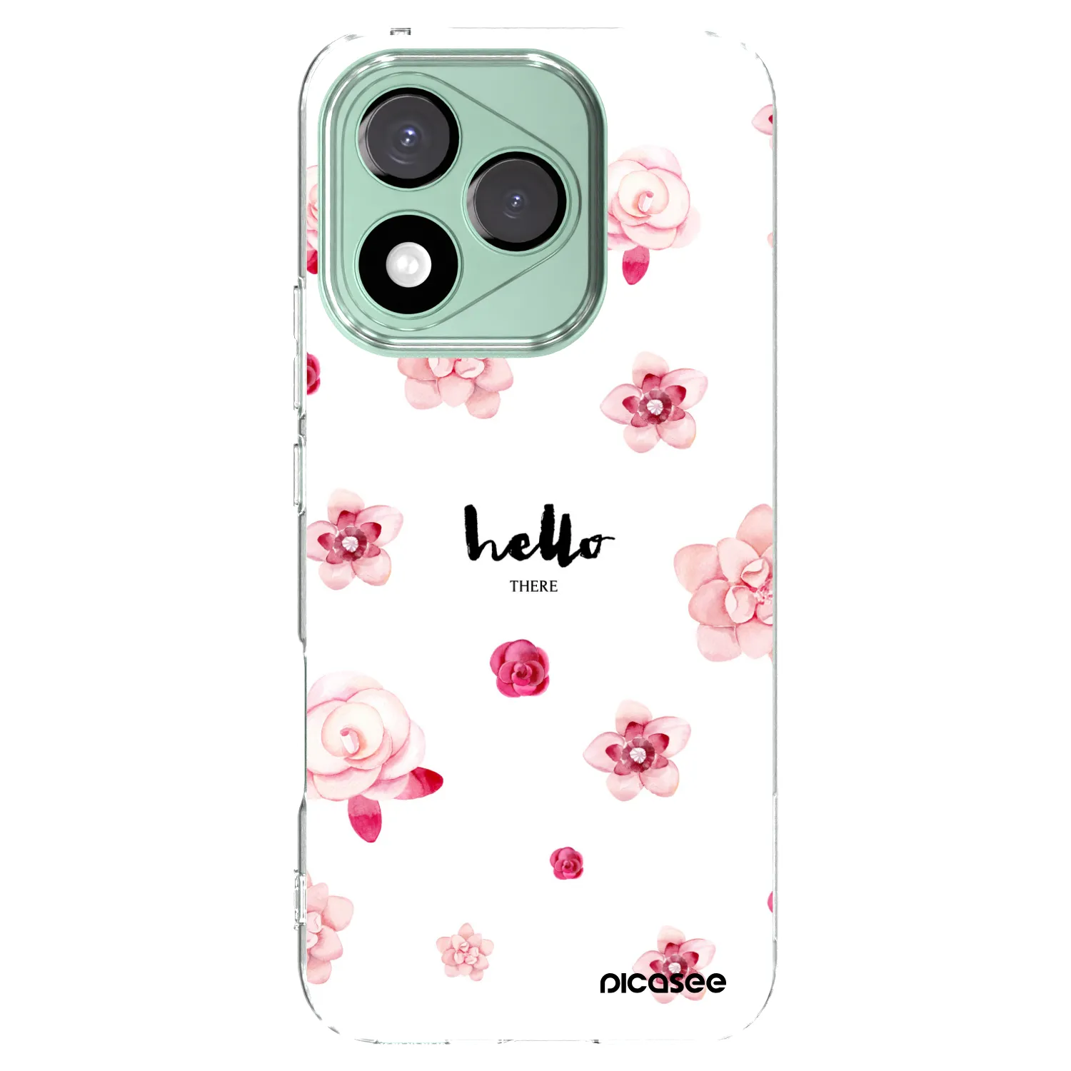 Picasee silikonowe przeźroczyste etui na Honor 400 Lite 5G - Hello there