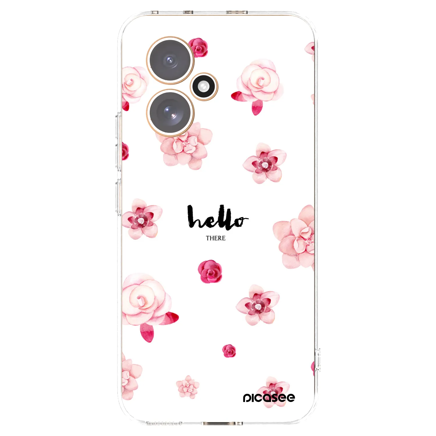 Picasee silikonowe przeźroczyste etui na Honor 400 5G - Hello there