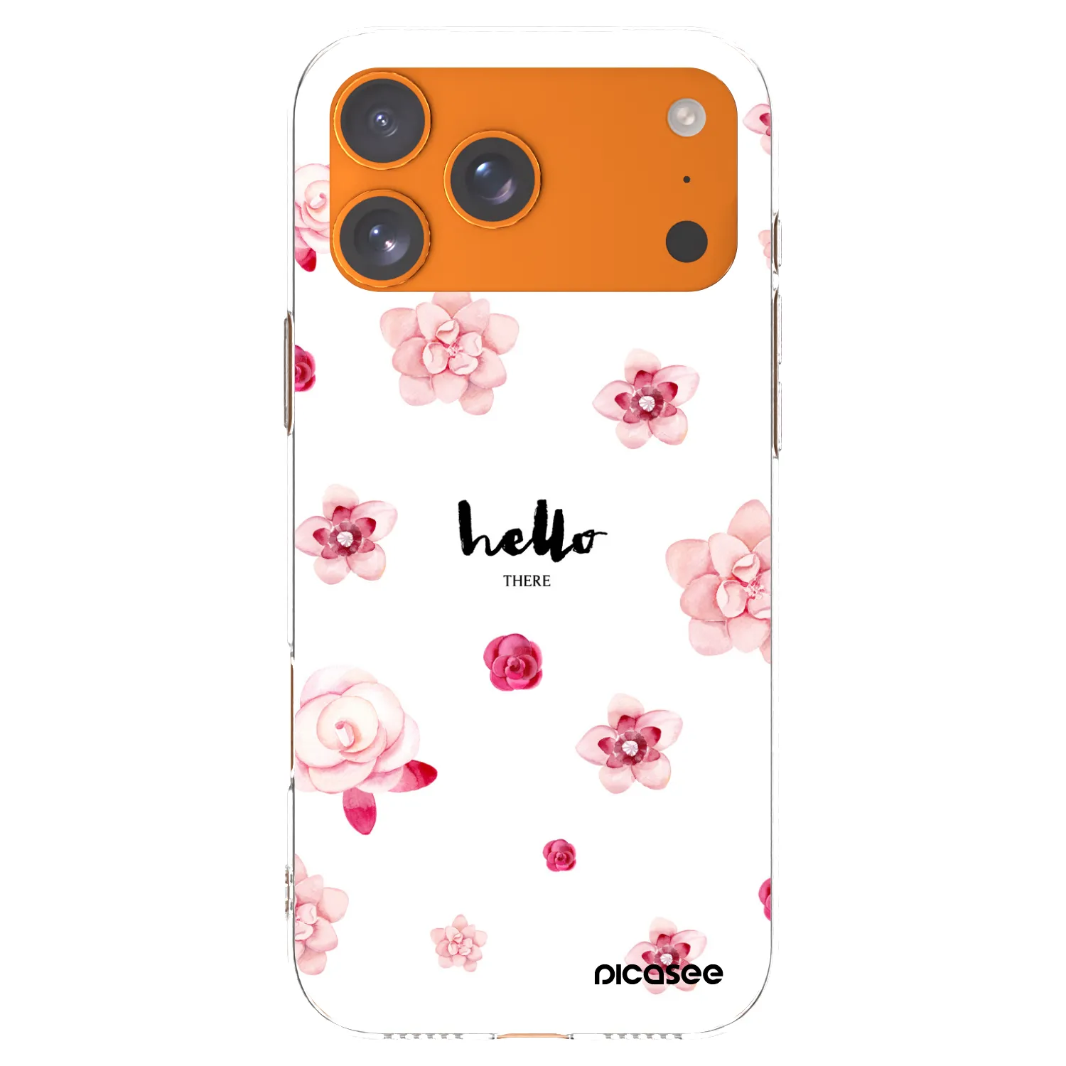 Picasee silikonowe przeźroczyste etui na Apple iPhone 17 Pro Max - Hello there
