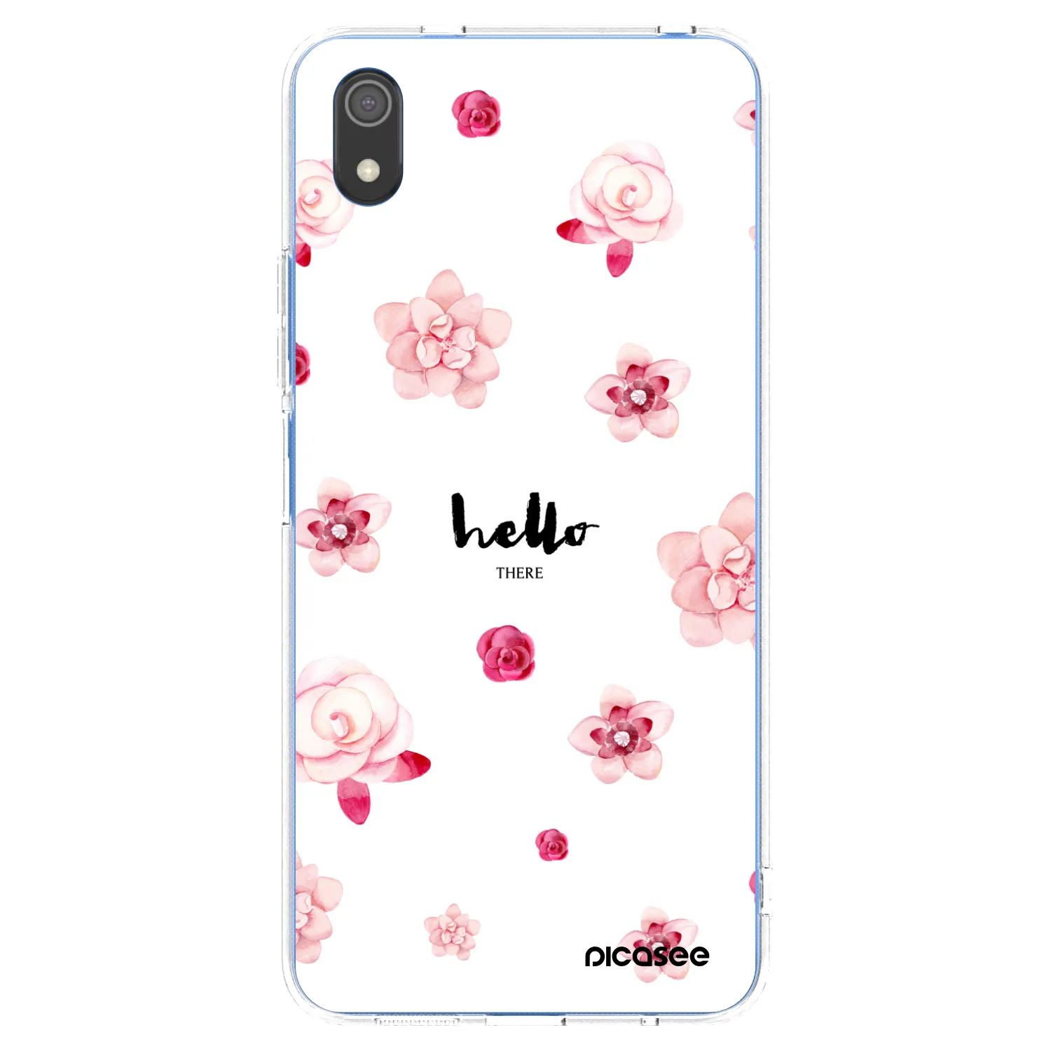 Picasee silikonowe przeźroczyste etui na Xiaomi Redmi 7A - Hello there