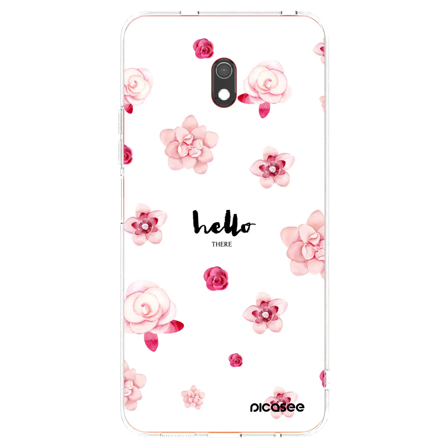Picasee silikonowe przeźroczyste etui na Xiaomi Redmi 8A - Hello there