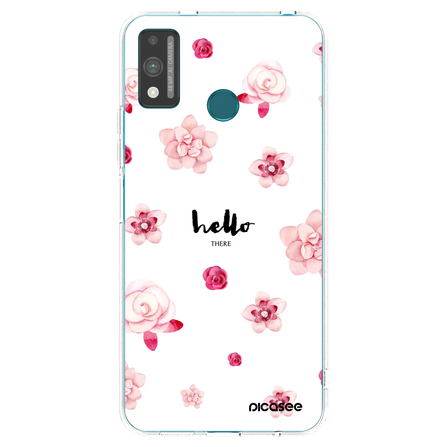 Picasee silikonowe przeźroczyste etui na Honor 9X Lite - Hello there