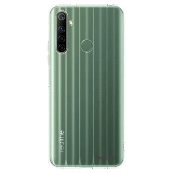 Picasee silikonowe przeźroczyste etui na Realme 6i - Clear