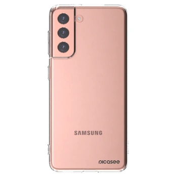 Picasee silikonowe przeźroczyste etui na Samsung Galaxy S21 5G G991B - Clear