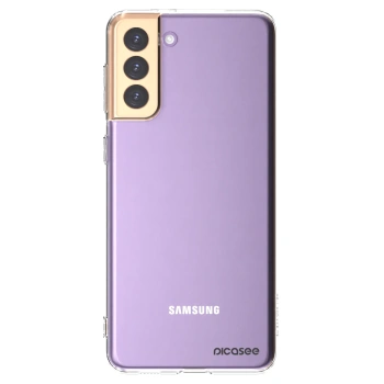 Picasee silikonowe przeźroczyste etui na Samsung Galaxy S21+ 5G G996F - Clear
