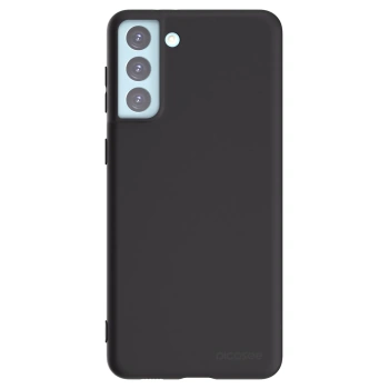Picasee silikonowe czarne etui na Samsung Galaxy S21+ 5G G996F - Clear