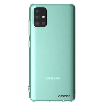 Picasee silikonowe przeźroczyste etui na Samsung Galaxy M31s - Clear