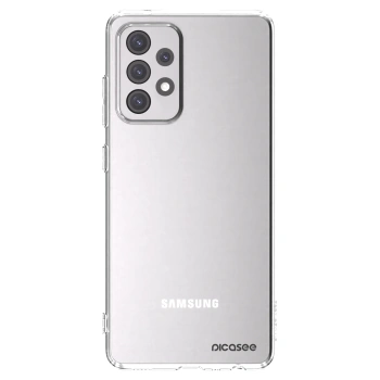 Picasee silikonowe przeźroczyste etui na Samsung Galaxy A52 5G A525F - Clear