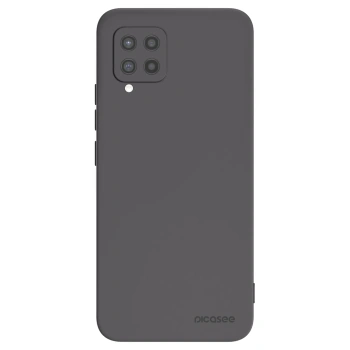 Picasee silikonowe czarne etui na Samsung Galaxy A42 A426B - Clear