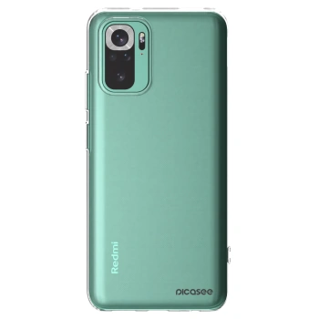 Picasee silikonowe przeźroczyste etui na Xiaomi Redmi Note 10 Pro - Clear