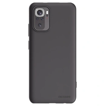Picasee silikonowe czarne etui na Xiaomi Redmi Note 10S - Clear