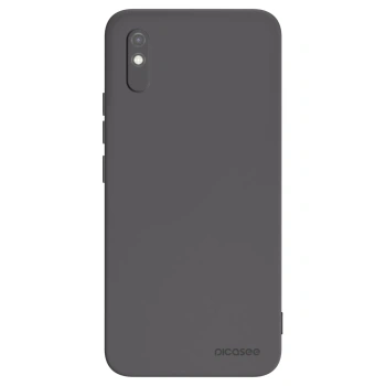 Picasee silikonowe czarne etui na Xiaomi Redmi 9AT - Clear