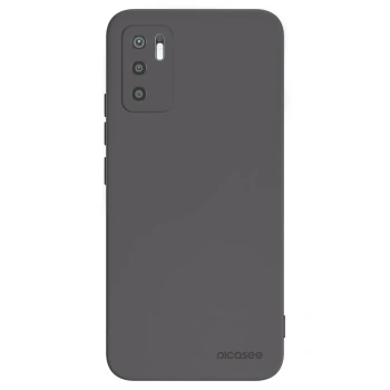 Picasee silikonowe czarne etui na Xiaomi Redmi Note 10 5G - Clear