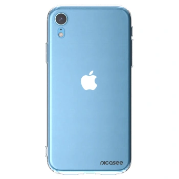 Picasee silikonowe przeźroczyste etui na Apple iPhone XR - Clear