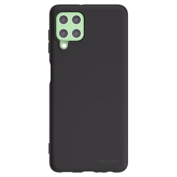 Picasee silikonowe czarne etui na Samsung Galaxy A22 A225F 4G - Clear