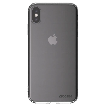 Picasee silikonowe przeźroczyste etui na Apple iPhone XS Max - Clear
