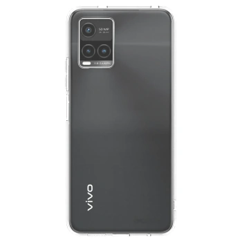 Picasee silikonowe przeźroczyste etui na Vivo Y33s - Clear