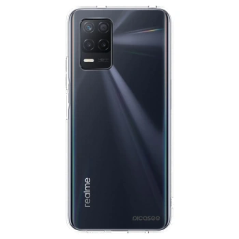 Picasee silikonowe przeźroczyste etui na Realme 8 5G - Clear