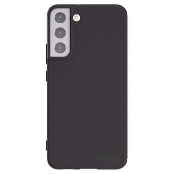Picasee silikonowe czarne etui na Samsung Galaxy S22+ 5G - Clear