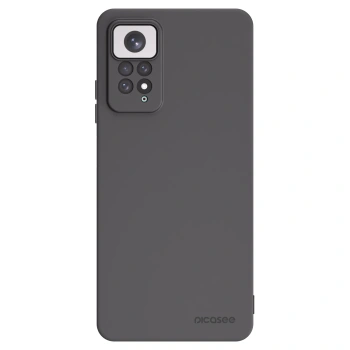 Picasee silikonowe czarne etui na Xiaomi Redmi Note 11 - Clear