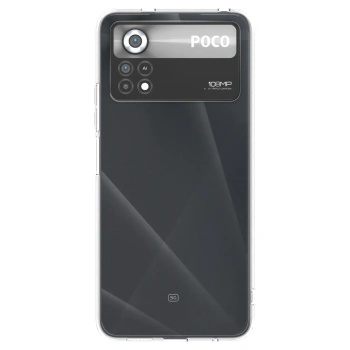 Picasee silikonowe przeźroczyste etui na Xiaomi Poco X4 Pro 5G - Clear