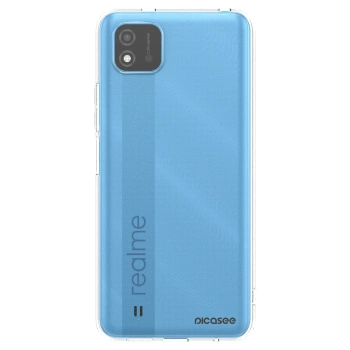 Picasee silikonowe przeźroczyste etui na Realme C11 (2021) - Clear