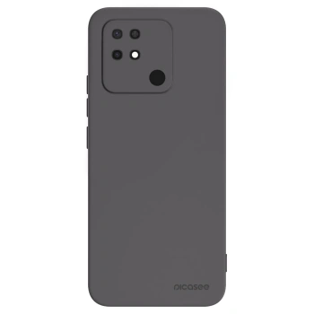 Picasee silikonowe czarne etui na Xiaomi Redmi 10C - Clear